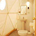 Elqui Domos, Chile, Dome Bathroom