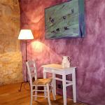 (oil painting hides the TV) Hotel Balatura, Croatia, (oil painting hides the TV)