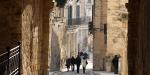 Le Grotte della Civita, Italy, Matera - the Norman walls