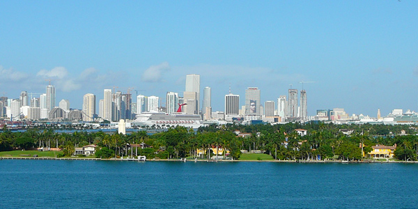View from Key Biscayne