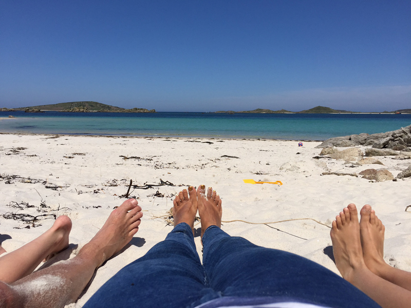 i-escape blog / A family holiday on the Isles of Scilly / Tresco's beaches