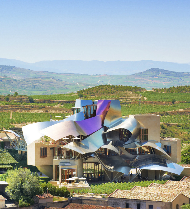 i-escape blog / Wine and Design hotels in northern Spain / Hotel Marques de Riscal