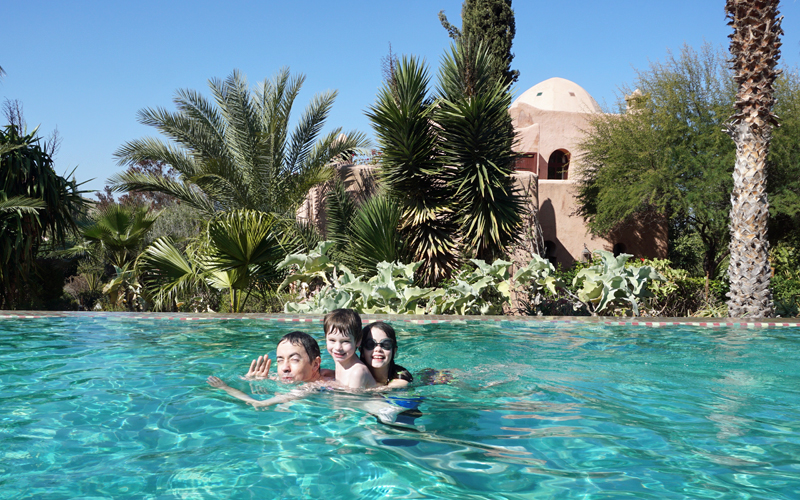 i-escape blog / Just Back From Morocco with the Kids / Le Jardin Des Douars