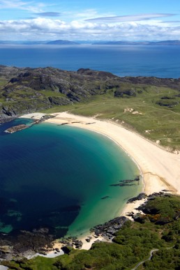 beach on the isle of colonsay