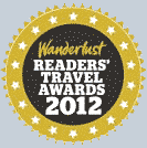Wanderlust Readers\' Travel Awards 2012
