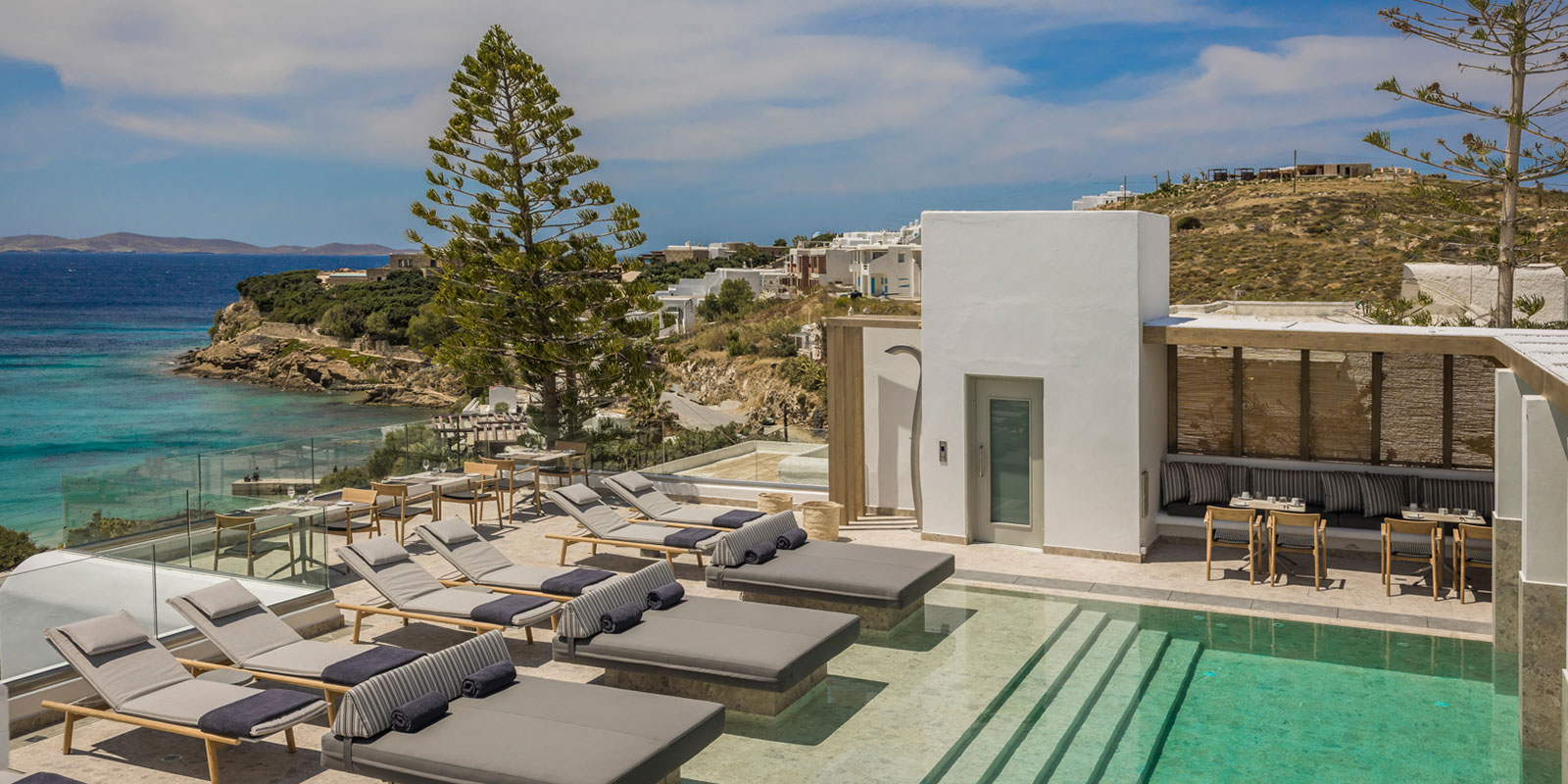 SUPER PARADISE HOTEL SUPER PARADISE BEACH (MYKONOS) 2* (Greece) - from £  235 | HOTELMIX